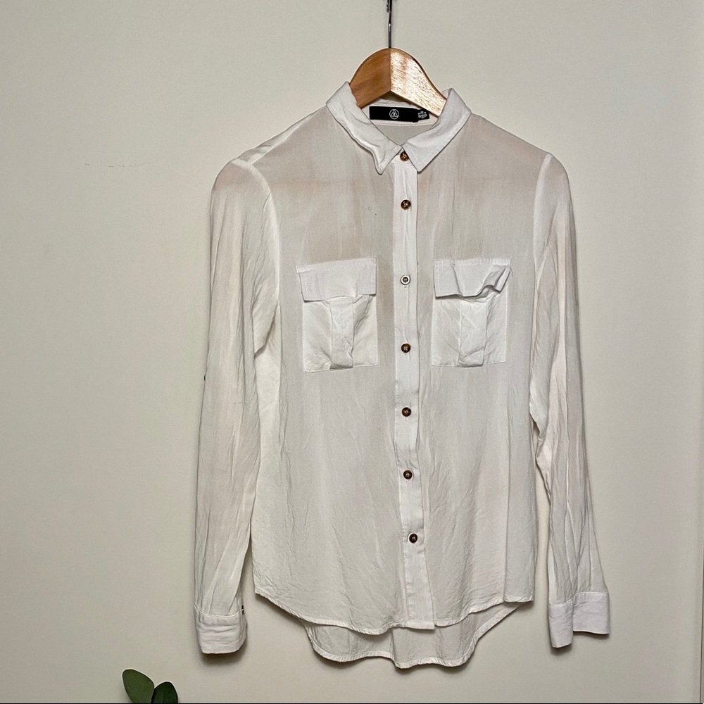 Missguided white shirt